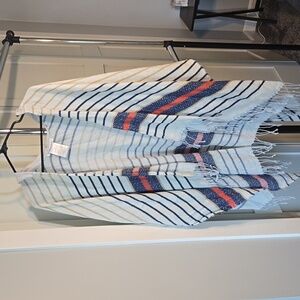 Bcbgeneration stiped kimono with hoodie, one size, like new